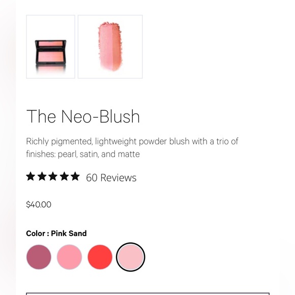 Kevyn Aucoin • NEW The Neo-Blush in Pink Sand NIB - Picture 7 of 8